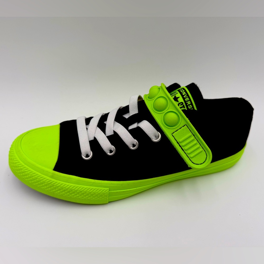 Chuck Taylor All Star Bubble Strap Easy-On Hyper Brights Sneaker Shoes Size 3